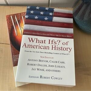 LAST CHANCE Set of 2 Adult Nonfiction What If Paperback Book History Theory